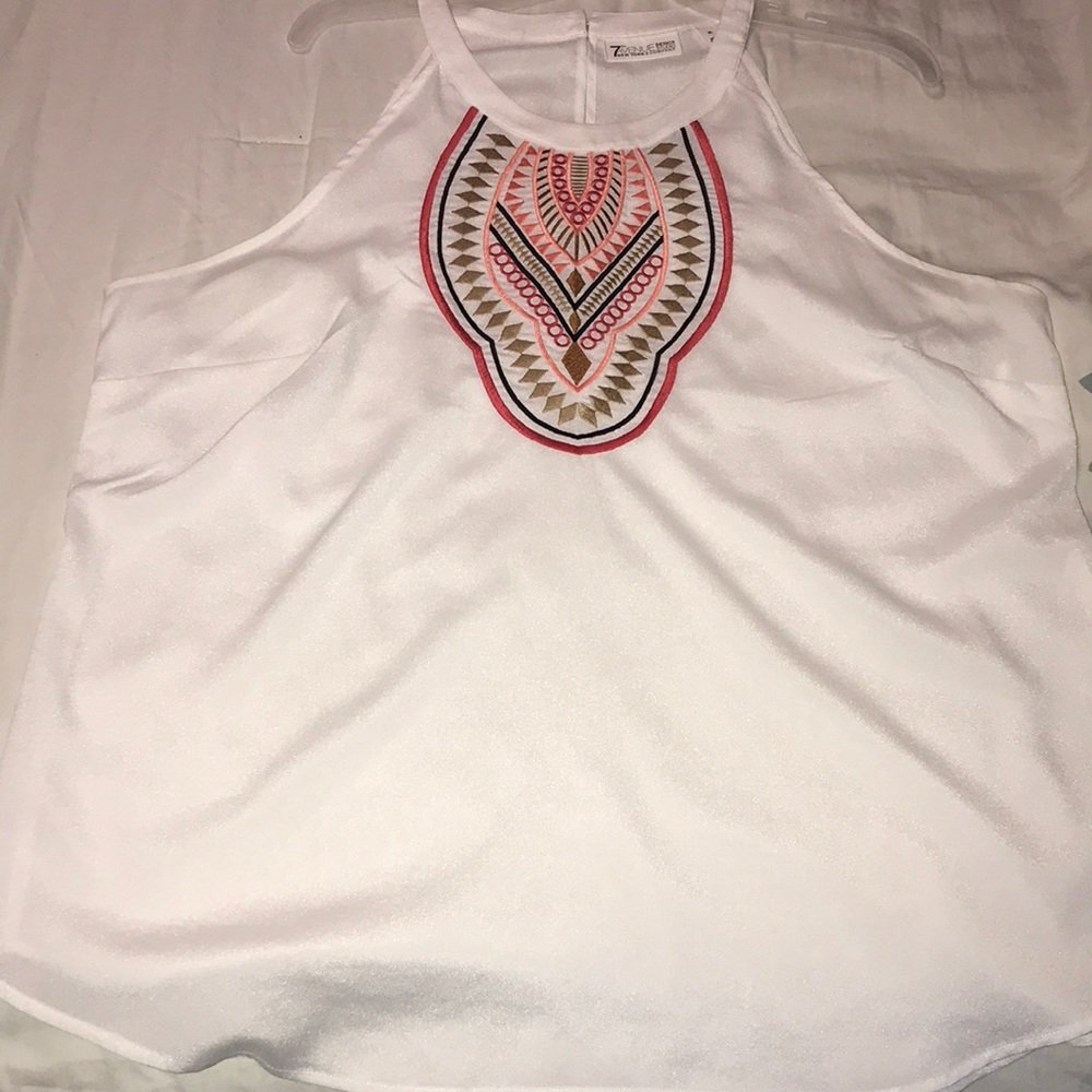 Sleeveless blouse